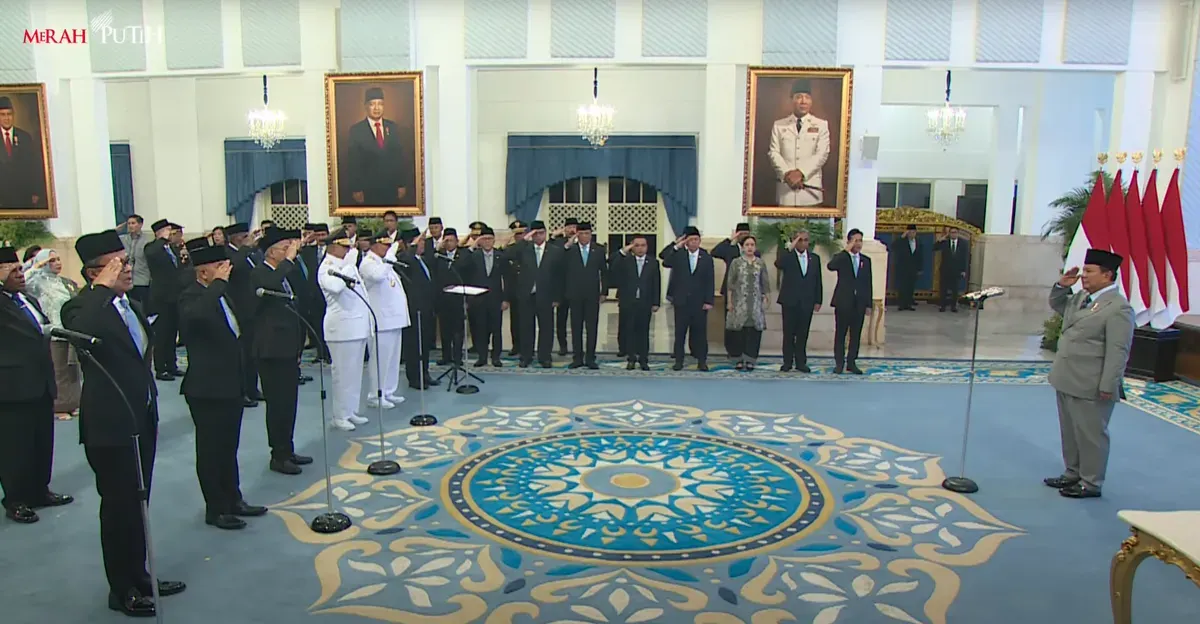 Indonesia kini memiliki 2 Wmenkes di Kabinet Merah Putih Prabowo Subianto. (Sumber: YouTube Setneg RI | Foto: YouTube Setneg RI)