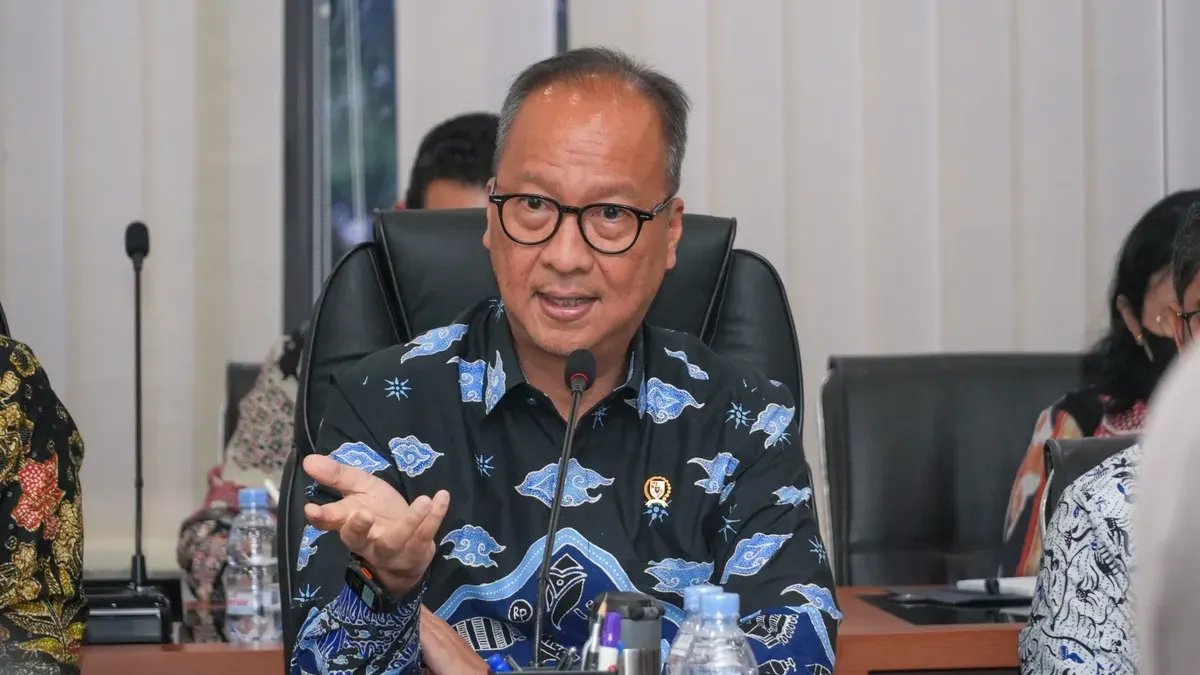 Menteri Perindustrian Agus Gumiwang Kartasasmita (Sumber: Kemenperin | Foto: Kemenperin)