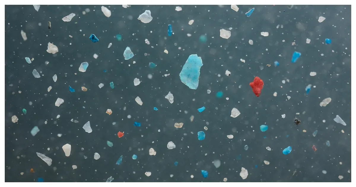 Ilustrasi. Mikroplastik di Air Hujan (Sumber: Generative AI)