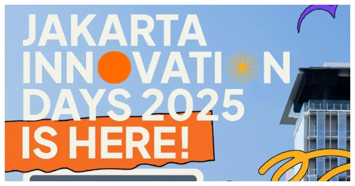 Jakarta Innovation Days 2025 (Sumber: Instagram @dkijakarta)