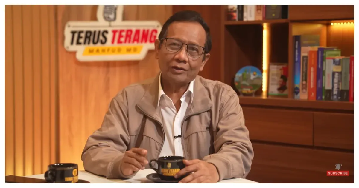Mahfud MD (Sumber: YouTube Mahfud MD Official)