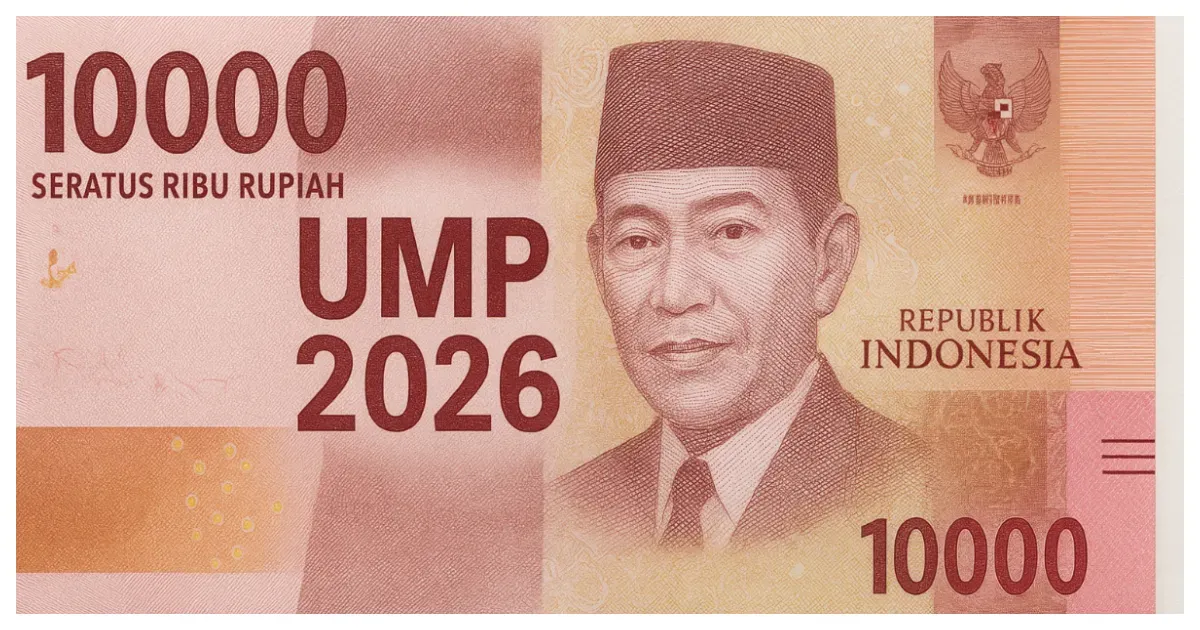 Ilustrasi. UMP 2026 (Sumber: Generative AI)