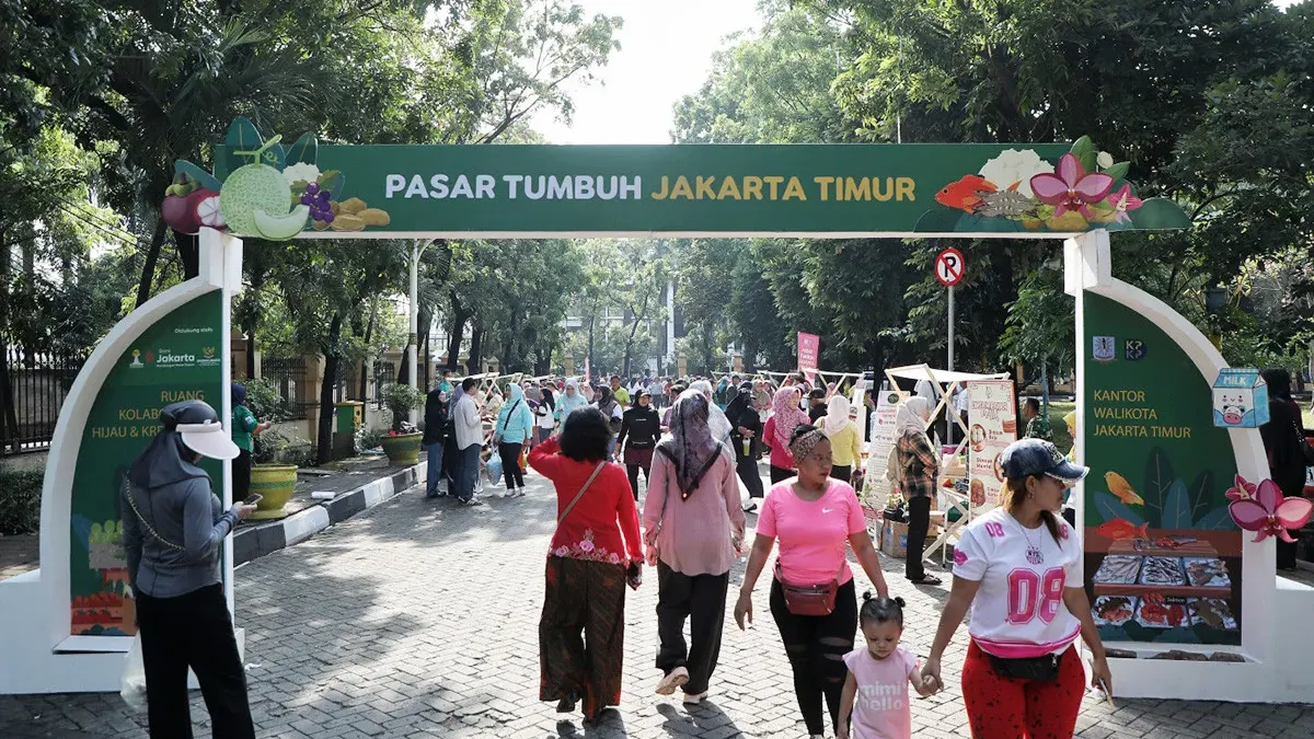 Warga Jakarta Timur wajib tahu, Pemerintah Kota (Pemkot) Jakarta Timur melalui Suku Dinas Ketahanan Pangan, Kelautan dan Pertanian kembali mengadakan acara Pasar Tumbuh pada Jumat, 31 Oktober 2025 (Sumber: beritajakarta.id | Foto: beritajakarta.id)