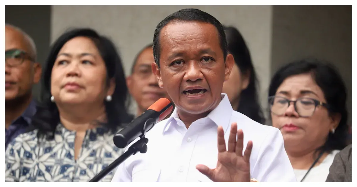 Menteri ESDM Bahlil Lahadalia (Sumber: fraksigolkar.com)