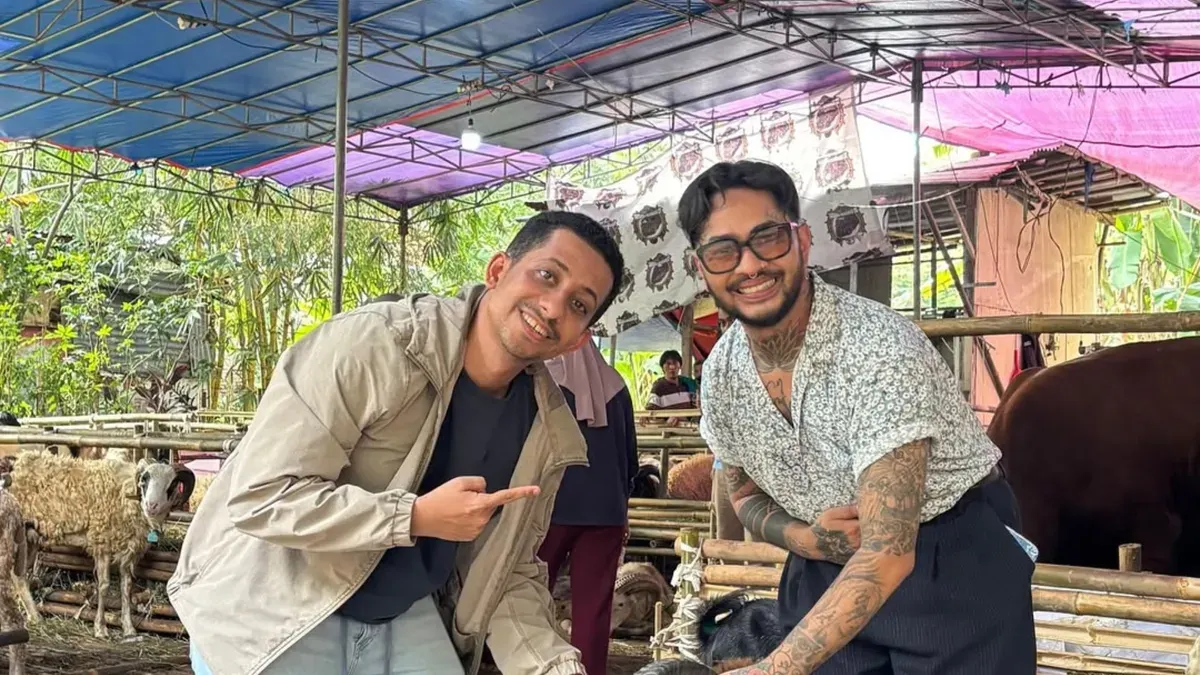 Habib Jafar dan Onadio Leonardo. (Sumber: Instagram.com/@husein_hadar)