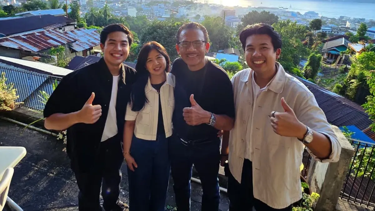 Keluarga Jerome Polin. (Sumber: Instagram.com/@jeromepolin)
