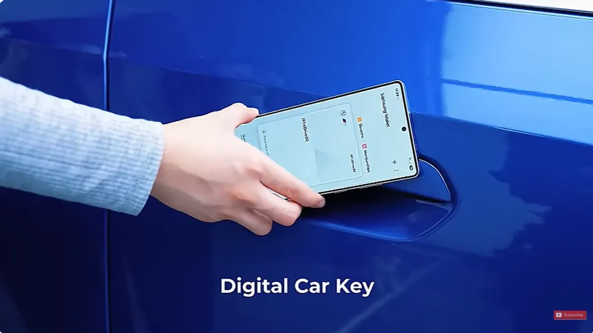 Samsung Galaxy S24 Punya Fitur Digital Car Key. (Sumber: youtube.com/@DHIARCOM)