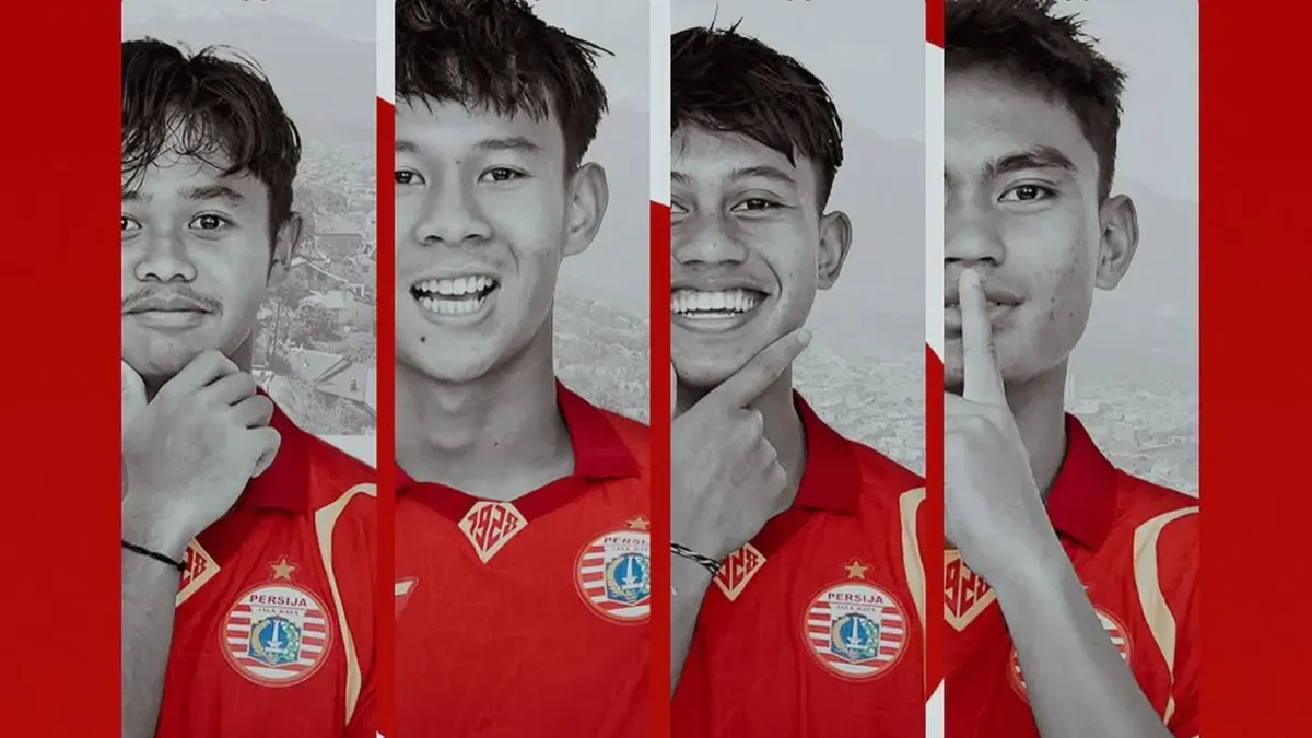 4 Wonderkid Persija Jakarta Ikut TC Timnas Indonesia U17. (Sumber: Instagram.com/@persija)