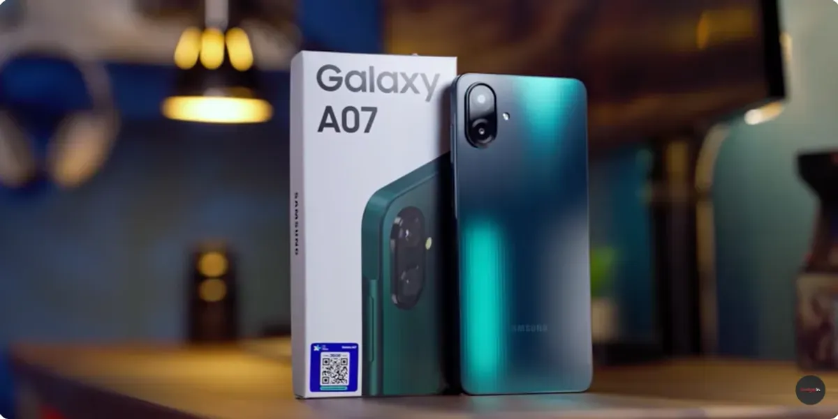 Spesifikasi Samsung Galaxy A07 (Sumber: youtube.com/@GadgetIn)