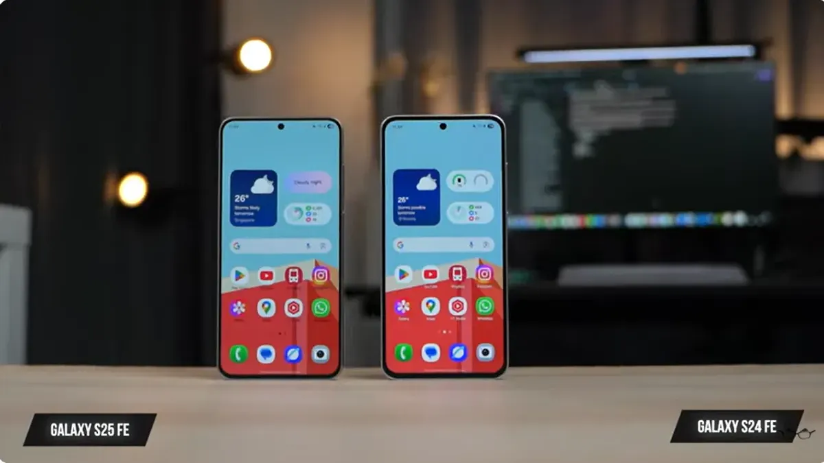 Adu Spesifikasi Samsung S25 FE vs S24 FE (Sumber: youtube.com/@YoutuberCupu)