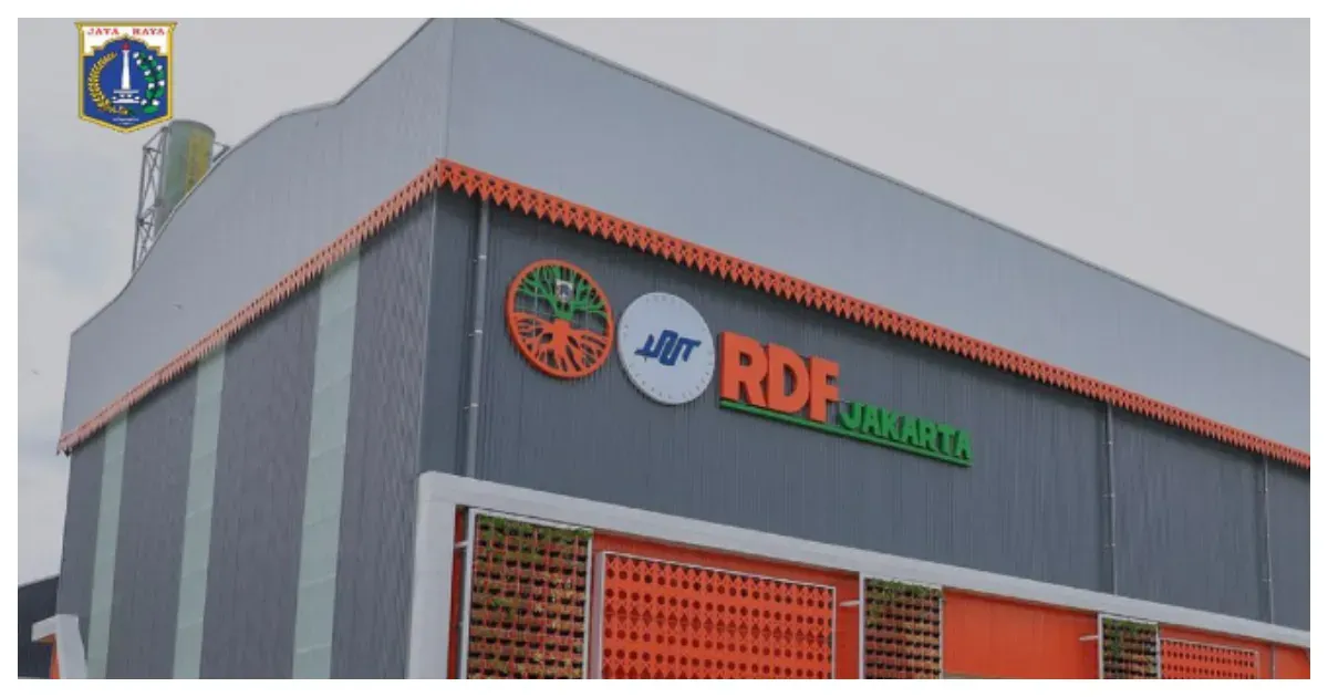 Pembangunan RDF Plant Rorotan di Jakarta untuk mengurangi sampah. (Sumber: Instagram @dkijakarta)