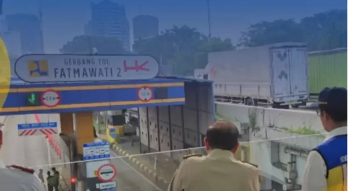 Gerbang Tol Fatmawati 2 (Sumber: Instagram/@pupr_bpjt)