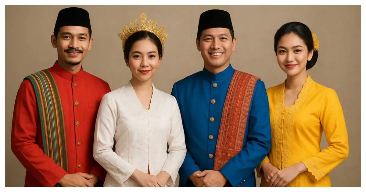 Ilustrasi. Adat Betawi (Sumber: Generative AI)