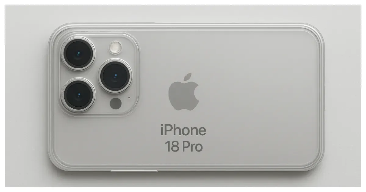 Ilustrasi. Bocoran Casing iPhone 18 Pro (Sumber: Generative AI)