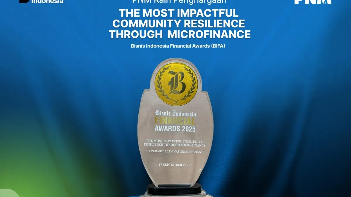 Berkat Mekaar dan Orange Bonds, PNM Menangkan The Most Impactful Community Resilience di BIFA