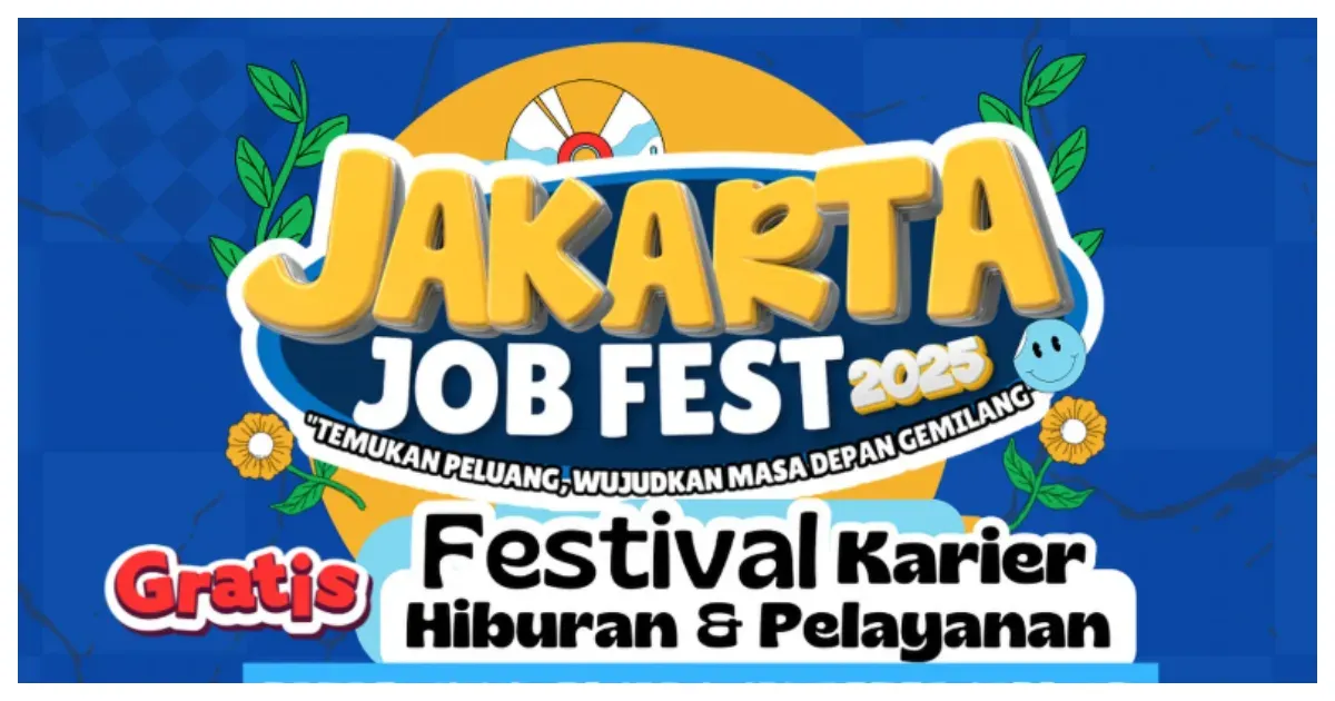 Festival Bursa Kerja 2025 (Sumber: Instagram @sudin_naker_jakpus)