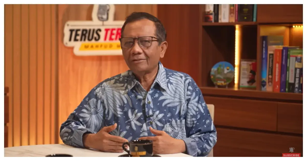 Mahfud MD Sempat Ditawari Isi Kursi Menko Polhukam Lagi. (Sumber: YouTube Mahfud MD Official)