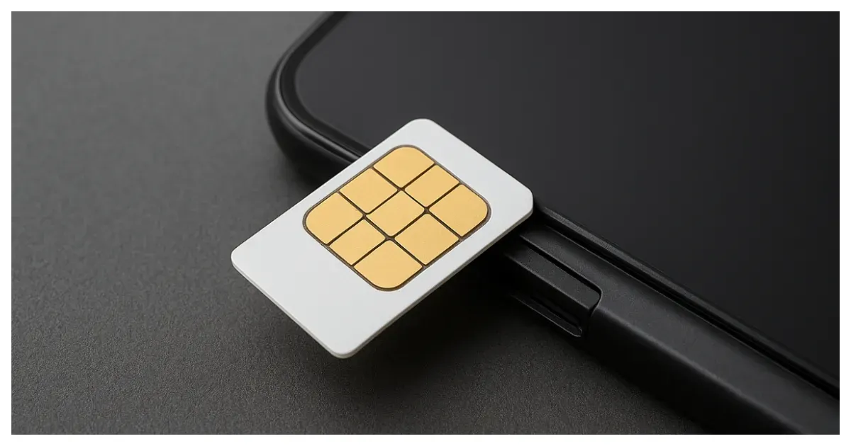 Ilustrasi. SIM Card (Sumber: Generative AI)