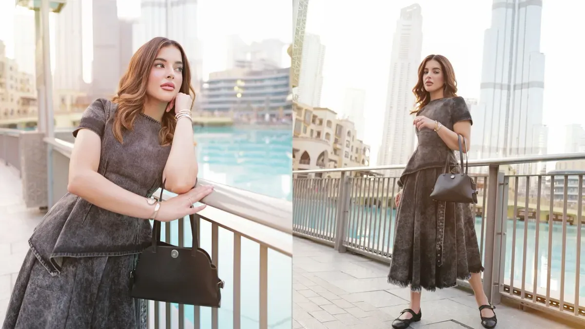 Tasya Farasya Tenteng Tas Hermes Tablier Sellier Saat Liburan ke Dubai. (Sumber: Instagram.com/@tasyafarasya)