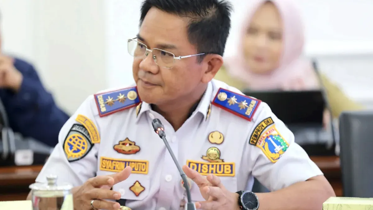 Kepala Dinas Perhubungan (Dishub) DKI Jakarta, Syafrin Liputo soal rekayasa lalu lintas 6 gerbang tol dalam kota ditutup 29 September-4 Oktober 2025 (Sumber: beritajakarta.id | Foto: beritajakarta.id)