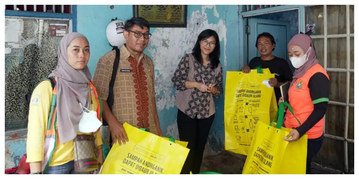Gerakan Pilah Sampah dari Sumbernya (Sumber: beritajakarta.id)