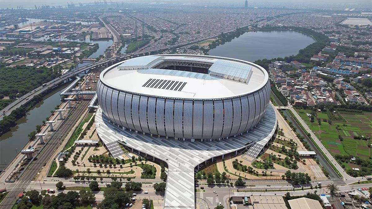 Jakarta International Stadium. (Sumber: m.beritajakarta.id)