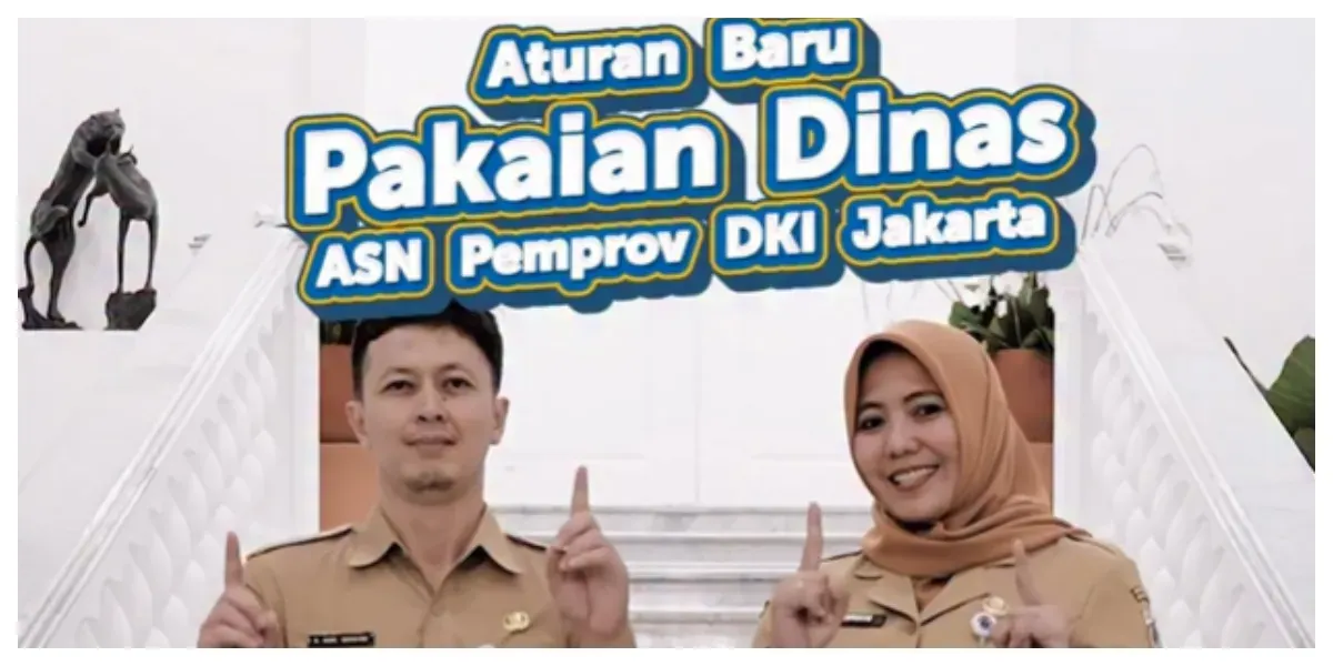 Aturan Baru Pakaian Dinas ASN Pemprov DKI Jakarta (Sumber: Instagram @dkijakarta)