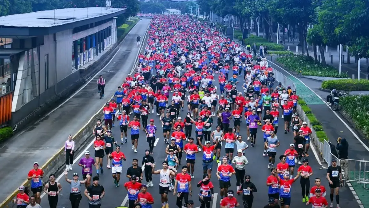 Jakarta International Marathon. (Sumber: Instagram.com/@btn_jakim)
