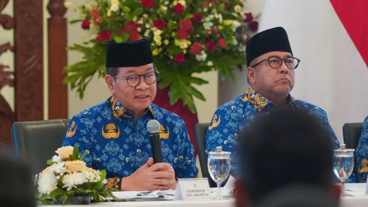 Gubernur DKI Jakarta, Pramono Anung dan Wakil Gubernur, Rano Karno. (Sumber: beritajakarta.id | Foto: beritajakarta.id)
