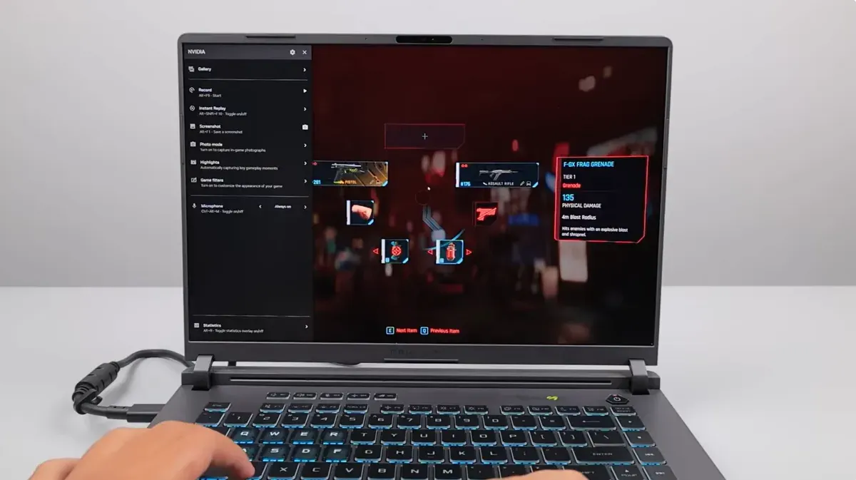 Spesifikasi Laptop Gaming ASUS ROG Strix G16. (Sumber: youtube.com/@JagatReview)