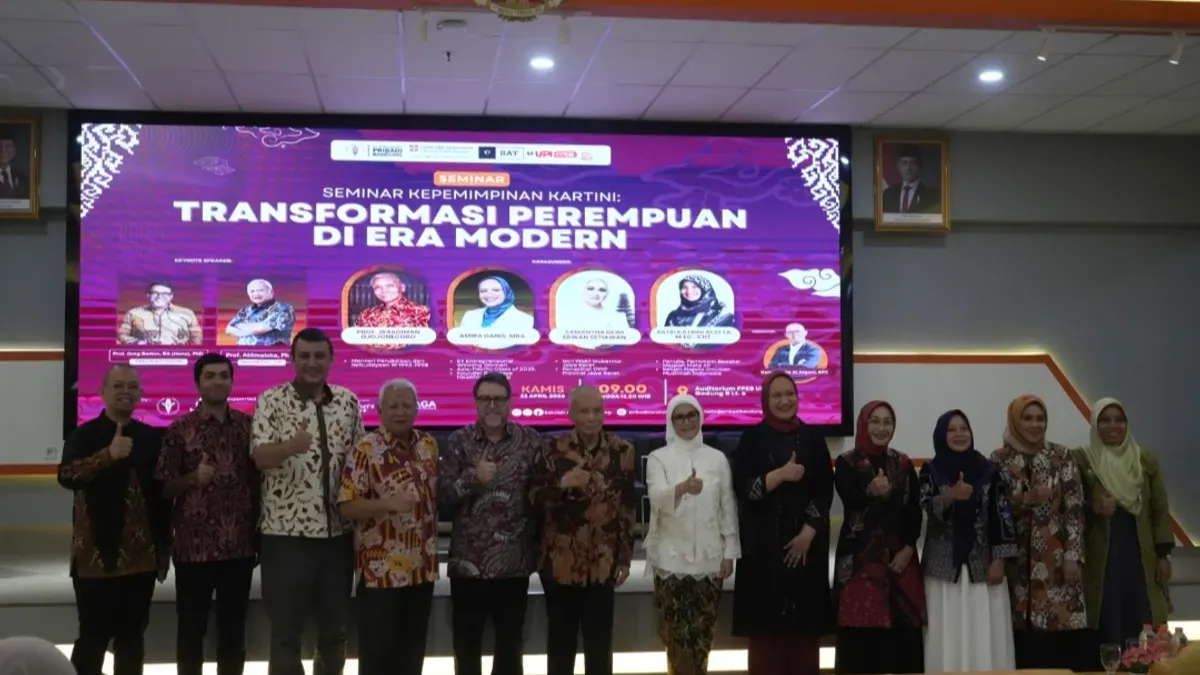 Yayasan Pribadi Bandung melalui Seminar Nasional bertajuk
“Kepemimpinan Kartini: Transformasi Perempuan di Era Modern" (Sumber: Istimewa | Foto: Istimewa)