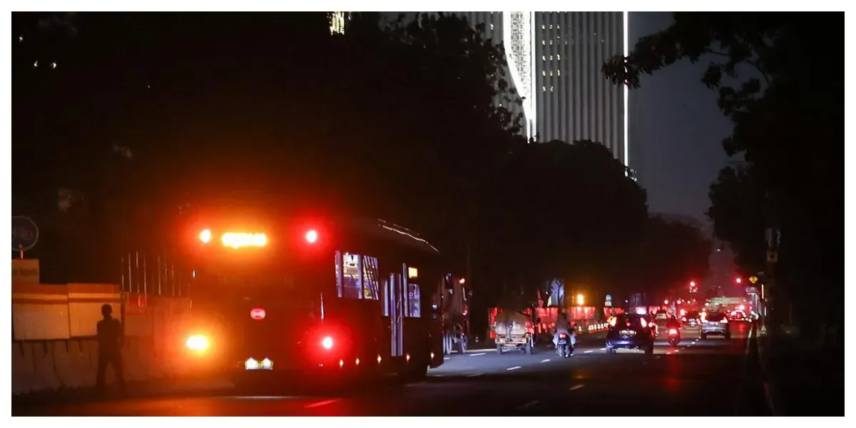 Pemadaman Lampu di DKI Jakarta (Sumber: beritajakarta.id)