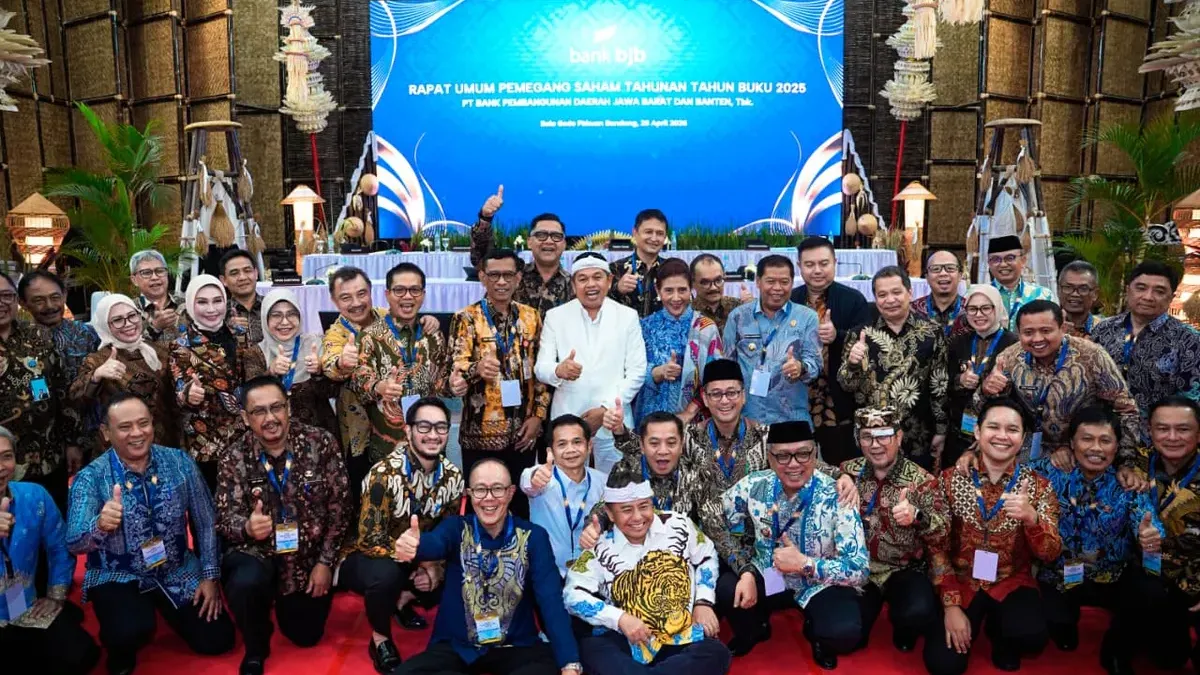 bank bjb Umumkan Pembagian Dividen Rp 900 Miliar Lewat RUPST 2026, Cek Detailnya