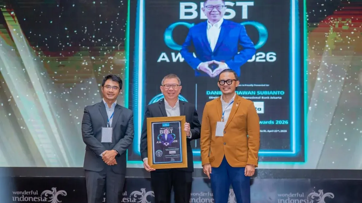 Bank Jakarta Gemilang di Indonesia Best CEO & COO Awards 2026, Bukti Keunggulan Manajemen