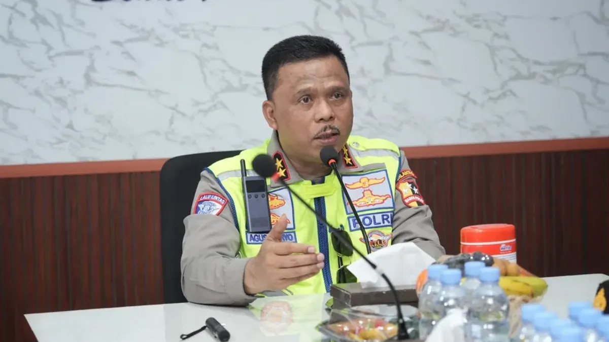 Kakorlantas Polri Irjen Pol. Agus Suryonugroho soal pengamanan Hari Buruh Sedunia atau May Day 2026. (Sumber: korlantas polri | Foto: korlantas polri)