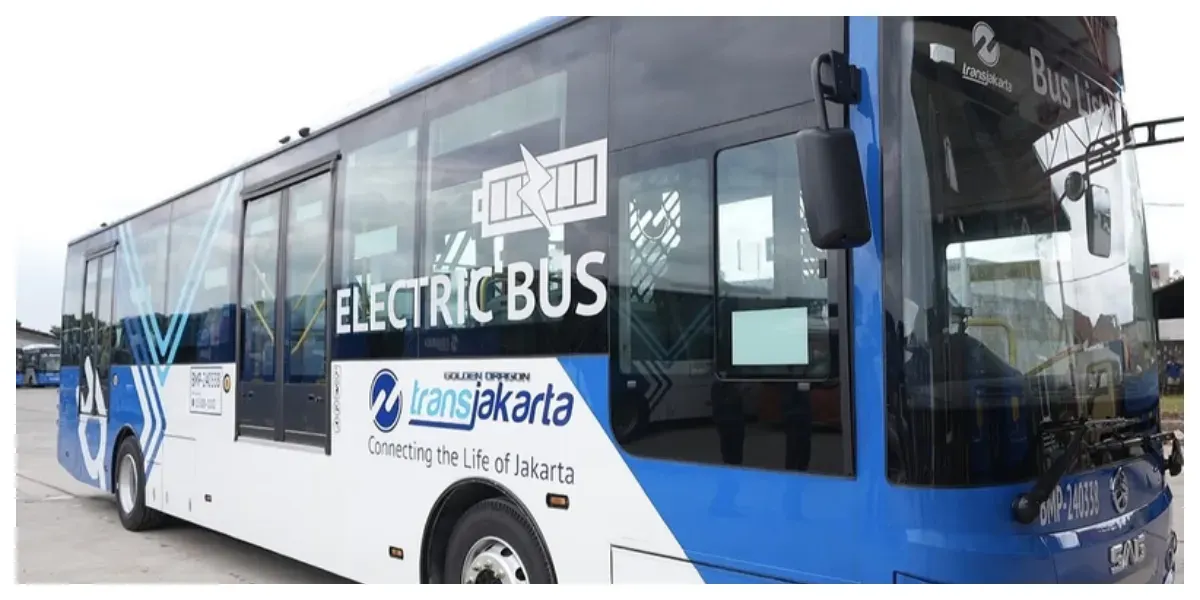 Bus Listrik Transjakarta (Sumber: beritajakarta.id)