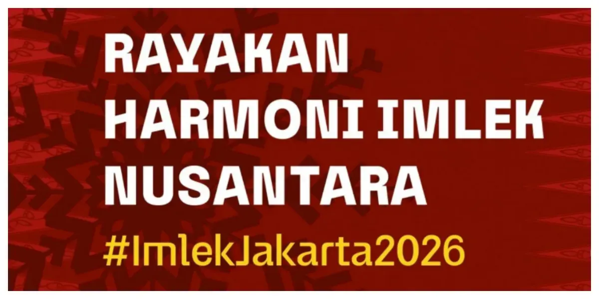 Harmoni Imlek Nusantara di Jakarta Siap Dimulai (Sumber: Instagram @dkijakarta)
