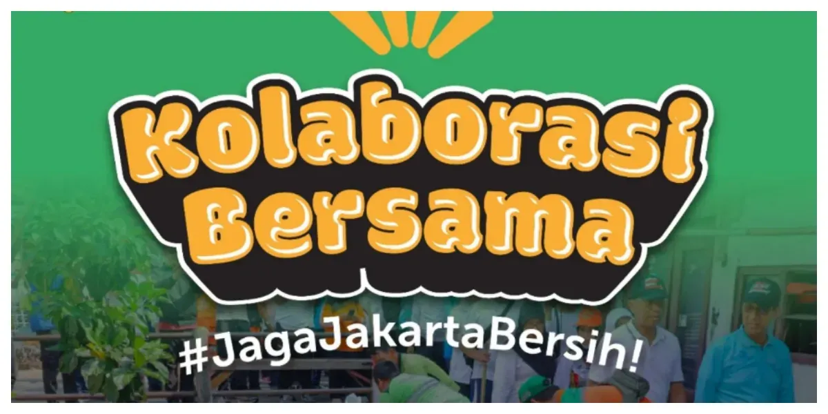 Kolaborasi Bersama JagaJakartaBersih (Sumber: Instagram @dkijakarta)