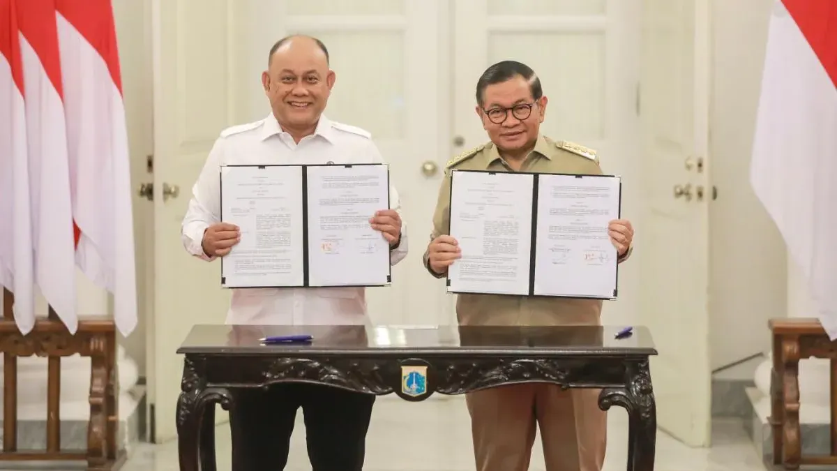 Pemerintah Provinsi (Pemprov) DKI Jakarta menjalin kerja sama strategis dengan Badan Gizi Nasional (BGN) RI terkait sinergi penyelenggaraan program Makan Bergizi Gratis (MBG) (Sumber: beritajakarta.id | Foto: beritajakarta.id)