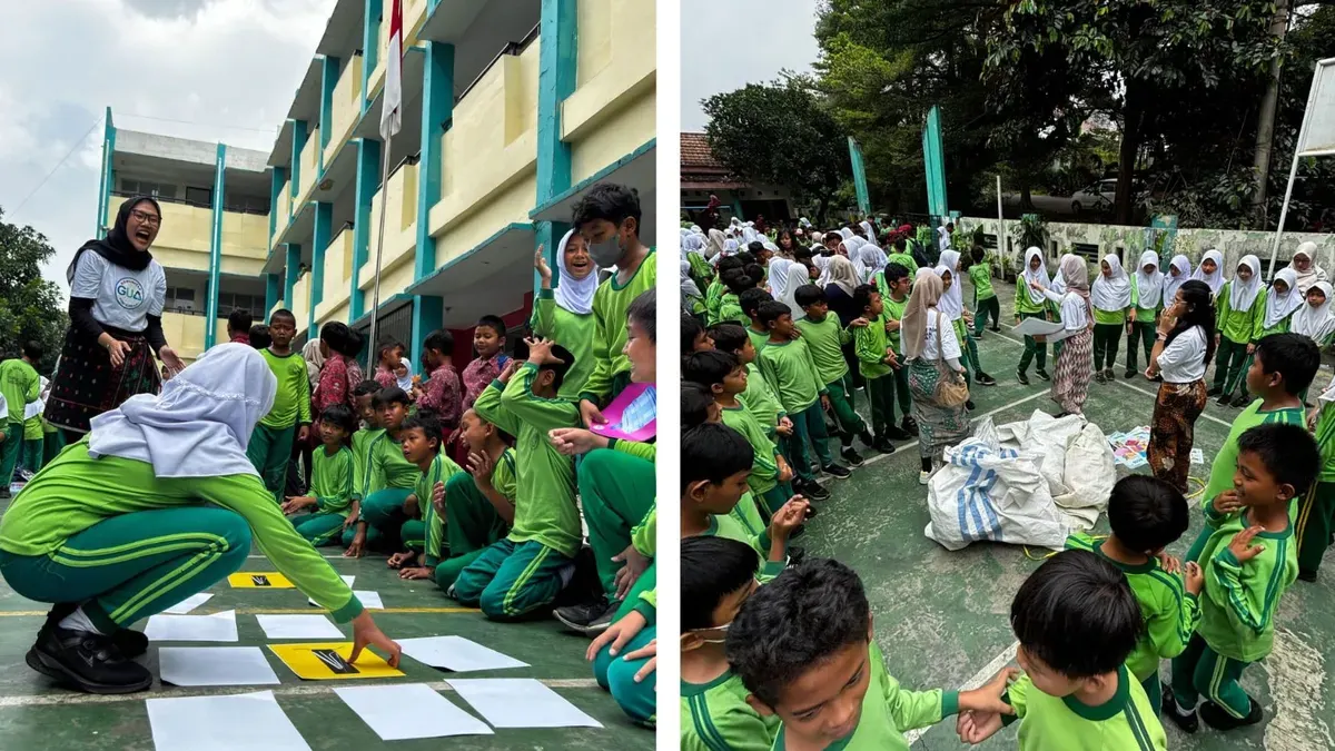 Cetak Generasi Peduli Bumi, Komunitas GUA Kembali Edukasi Siswa Melalui Praktik 3R