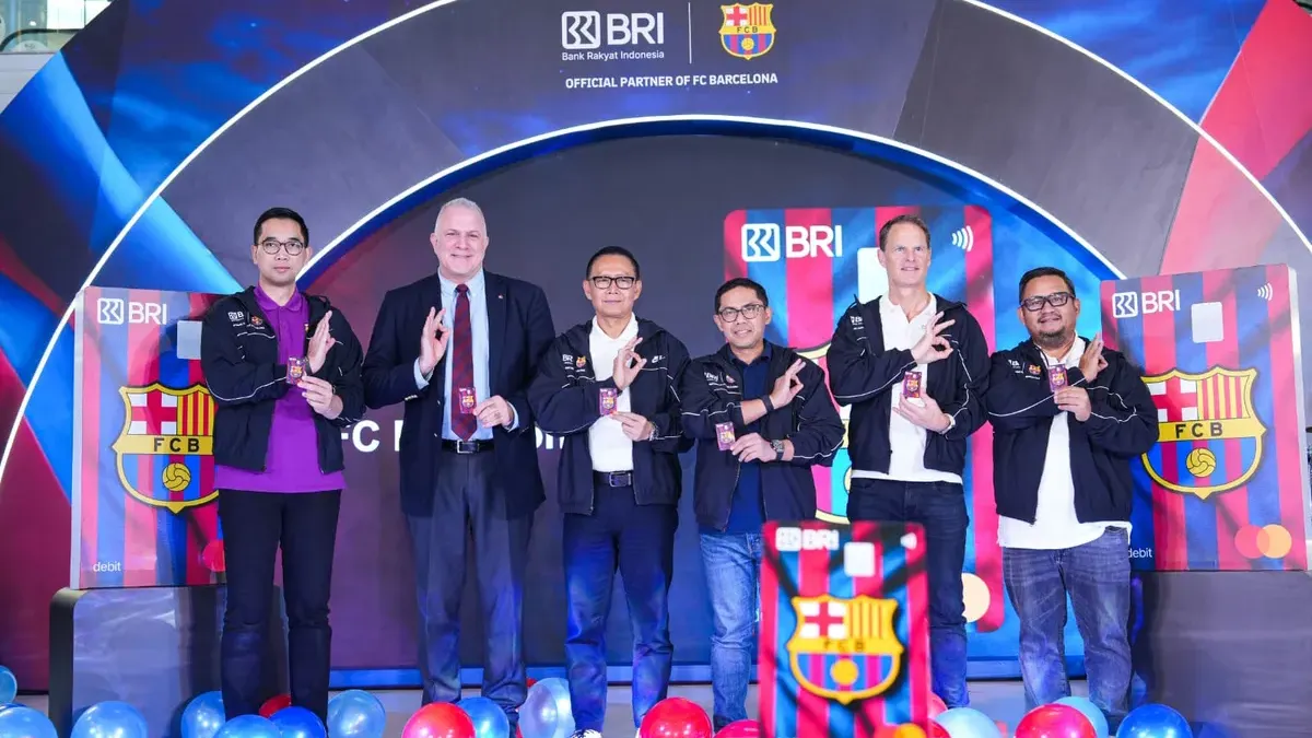 BRI luncurkan BRI Debit FC Barcelona dalam BRI Barça Week 2026, hadirkan benefit eksklusif bagi penggemar di Indonesia.