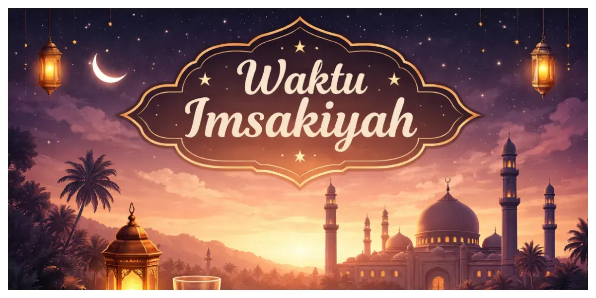 Ilustrasi. Jadwal Imsakiyah Puasa Ramadan Minggu 22 Februari 2026 (Sumber: Generative AI)