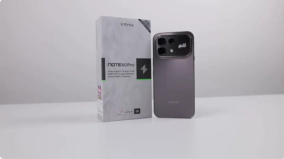 Spesifikasi Infinix Note 60 Pro. (Sumber: youtube.com/@JagatReview)