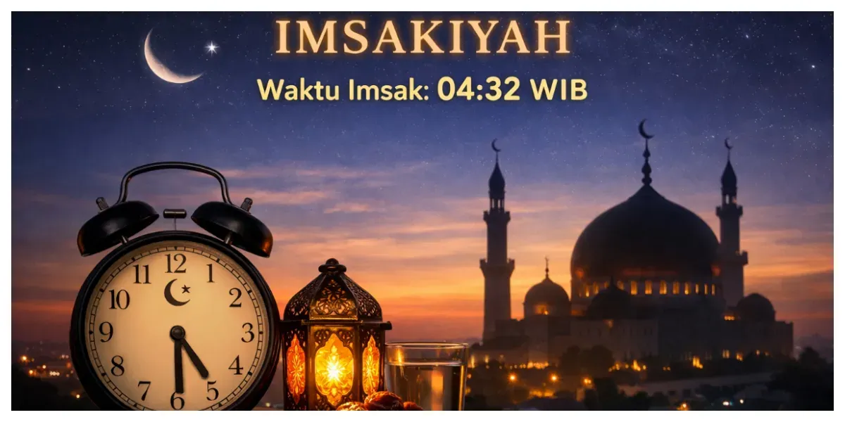 Ilustrasi. Jadwal Salat dan Imsakiyah Selasa (23/2) di Wilayah DKI Jakarta (Sumber: Generative AI)