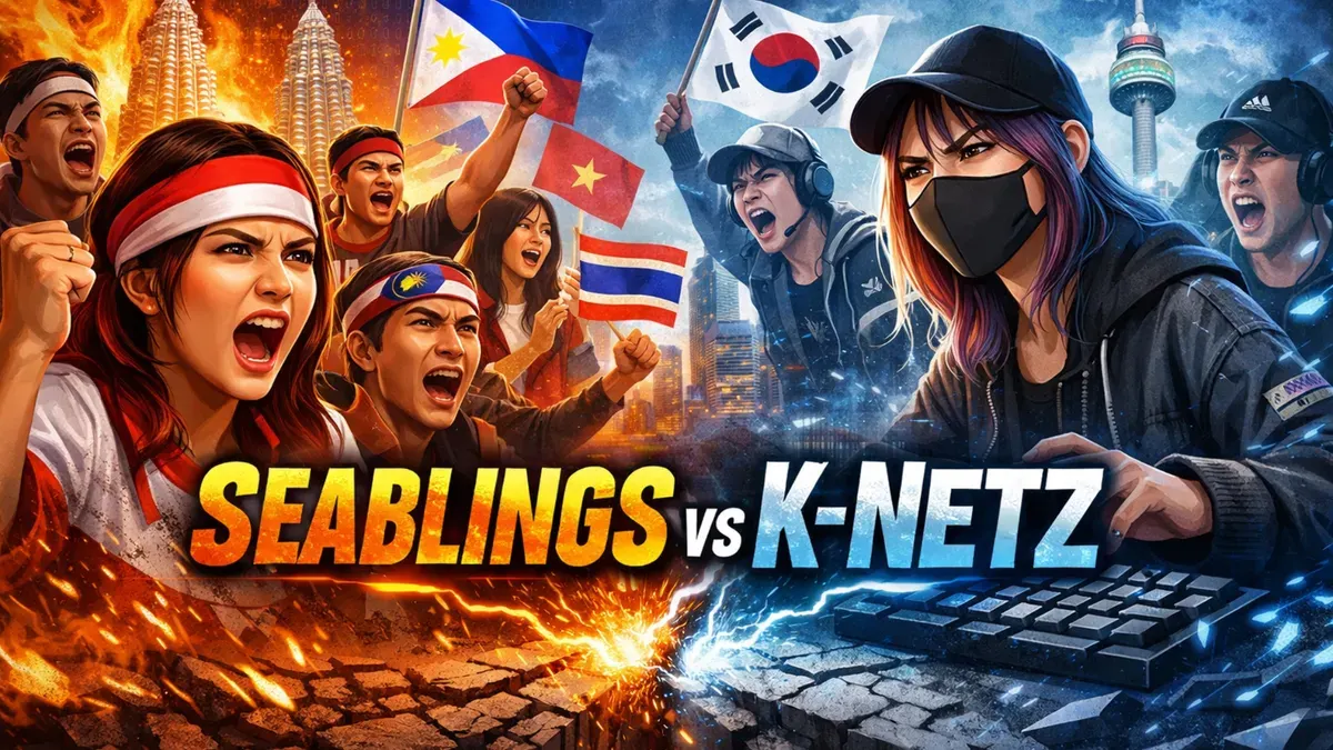 Ilustrasi SEABLINGS vs KNETZ. (Sumber: Chat GPT)