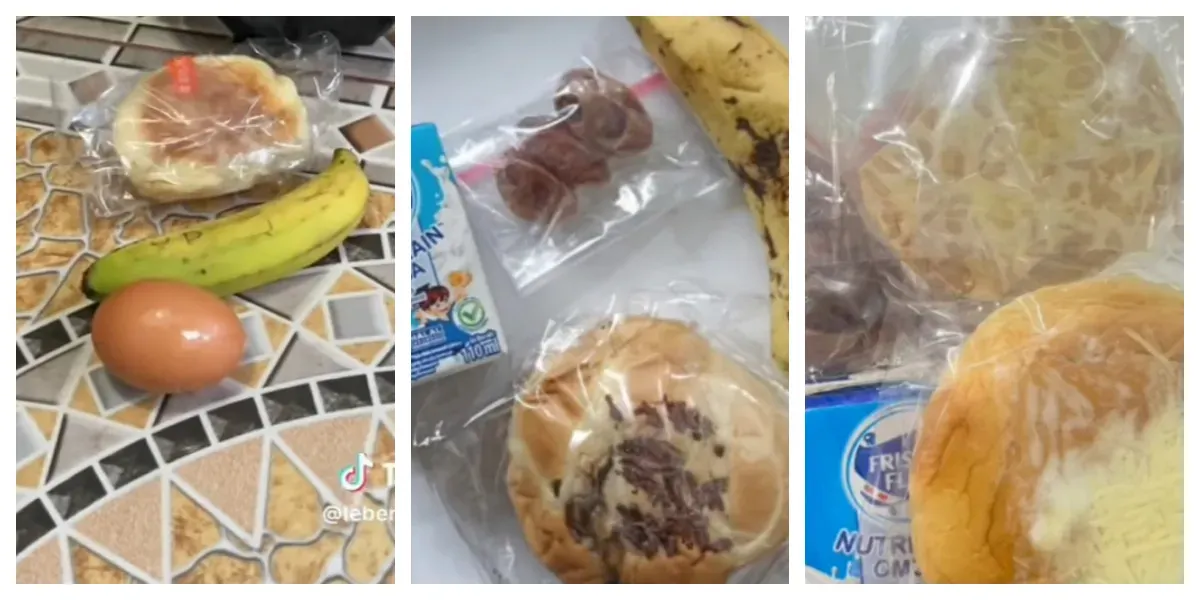 Viral Postingan Menu MBG Ramadan Kacang hingga Roti (Sumber: Instagram @lambe_turah)