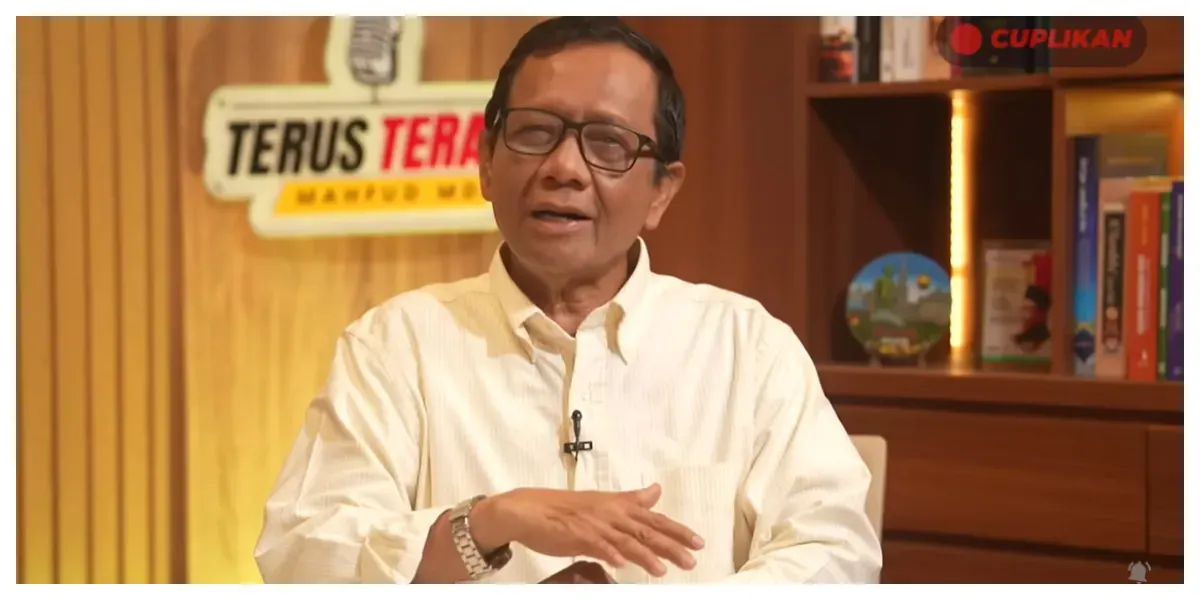 Anggota Komisi Reformasi Polri Mahfud MD. (Sumber: YouTube Mahfud MD Official)