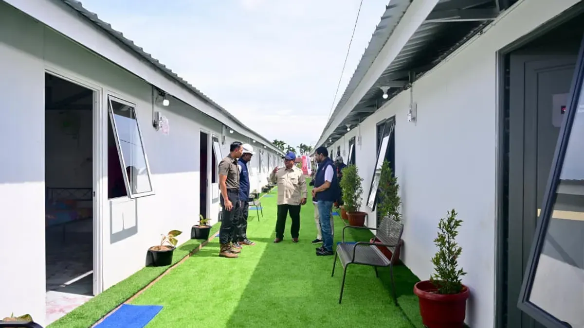 BRI mendukung pembangunan Huntara di Aceh Tamiang bersama Danantara dan BUMN Peduli untuk percepat pemulihan pascabencana.