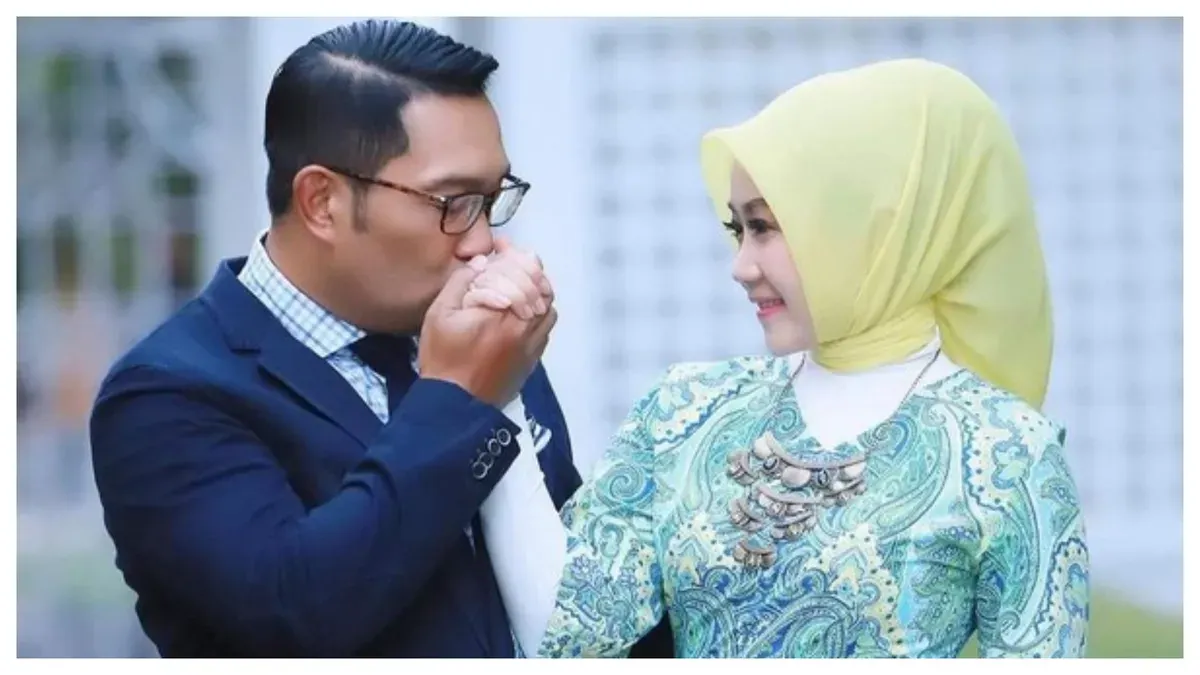 Ridwan Kamil dan Atalia Praratya (Sumber: Instagram @ataliapr)