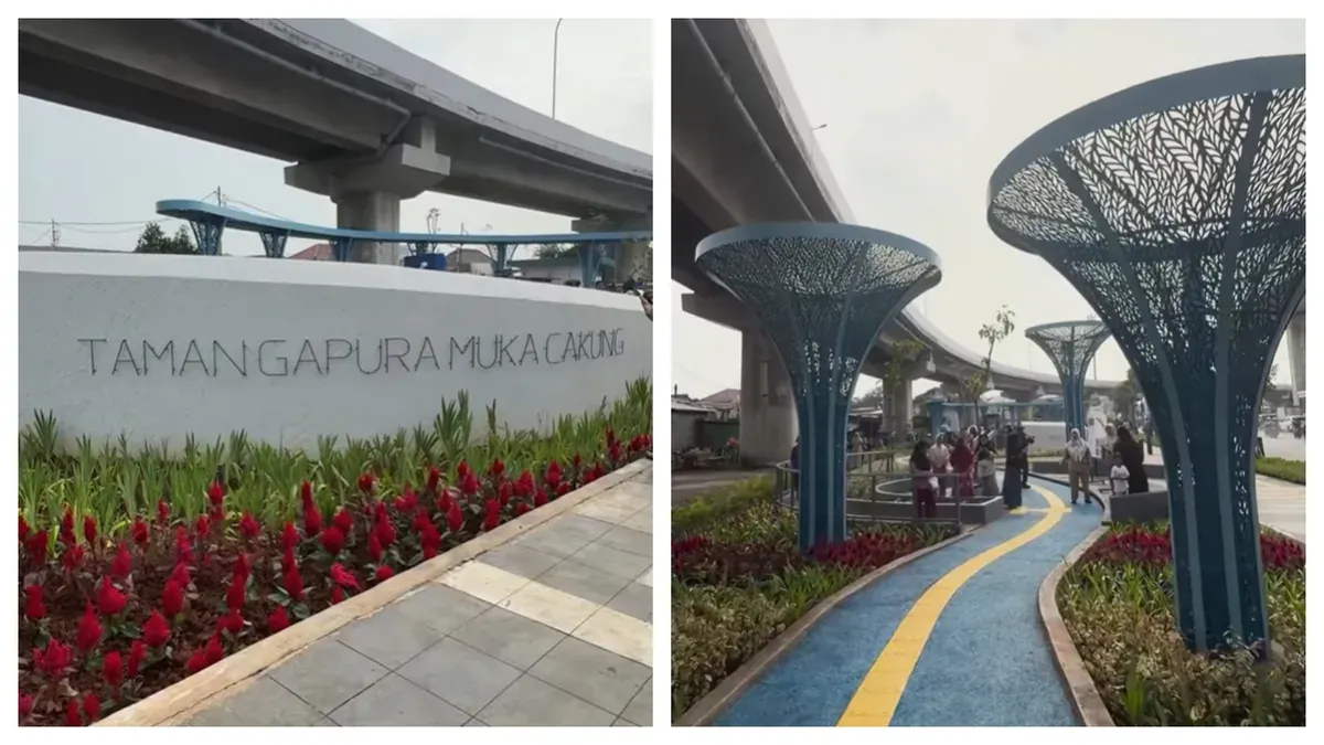 Taman Gapura Muka Cakung (Sumber: Instagram @pramonoanungw)
